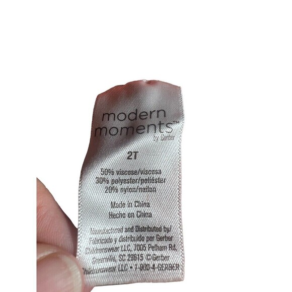 2t Ultra Soft Girls Pointed Hoodie By Modern Moments Burnt Orange Color - Picture 3 of 4